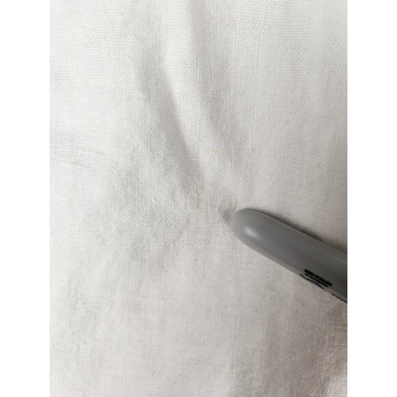 Calvin Klein Pants Women 10 Linen White Pockets Beach Vacation Coastal Lagenlook - Picture 5 of 16